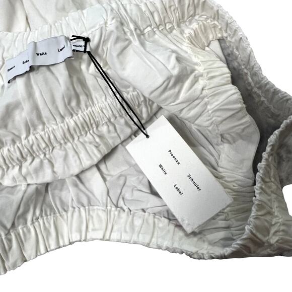 Proenza Schouler White Label Gathered Tank Top Sz 6 - Picture 5 of 7